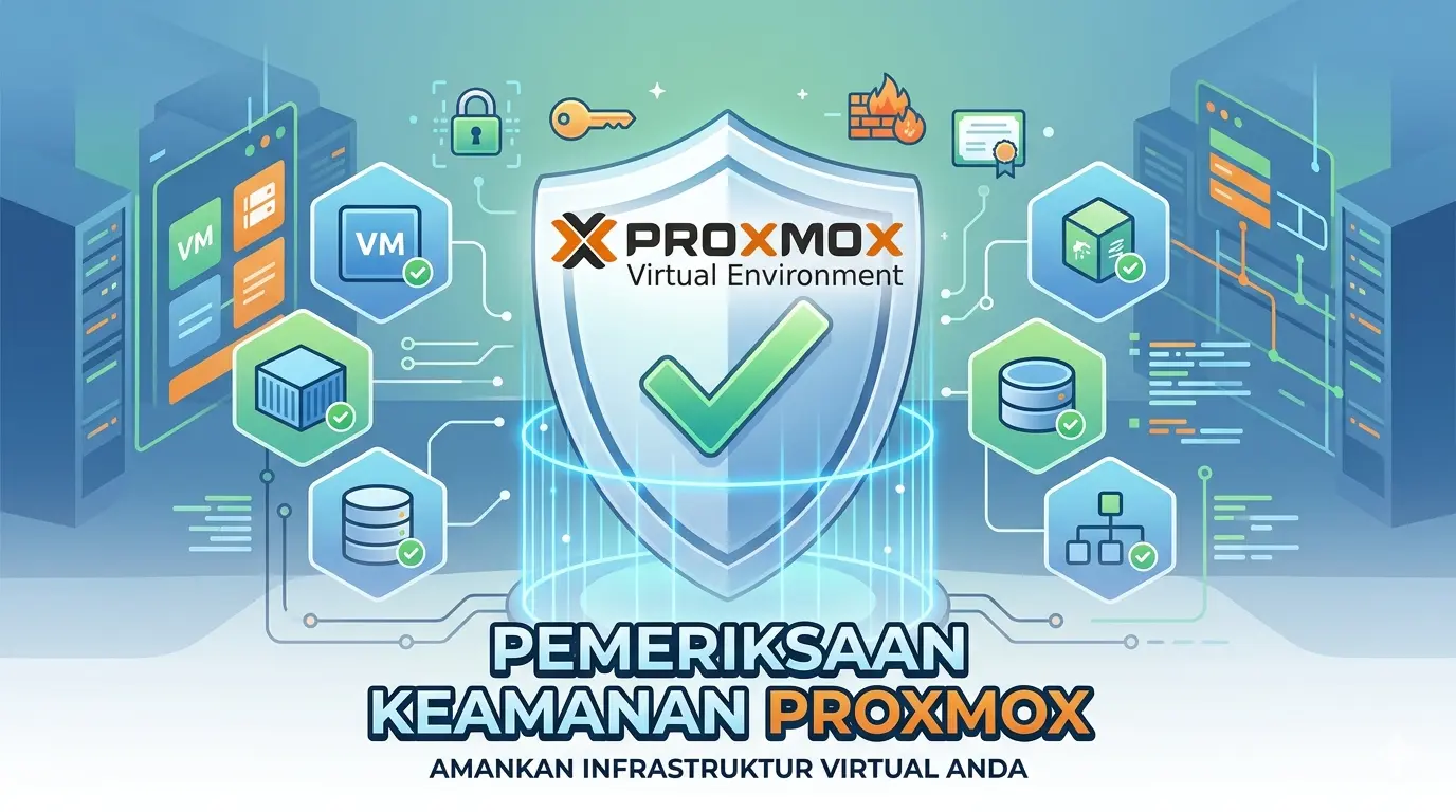 Checklist Keamanan Proxmox VE: 2FA, RBAC, Firewall, Update, dan Remote Access