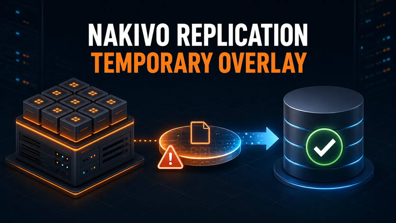 Cara Mengatasi NAKIVO Replication Gagal karena Temporary Overlay di Proxmox
